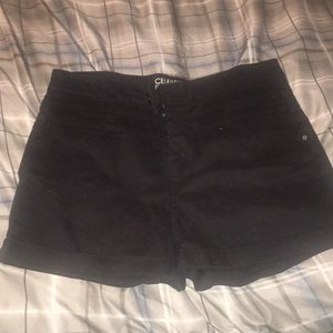 Black shorts